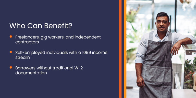 List of benefits for 1099 Loan