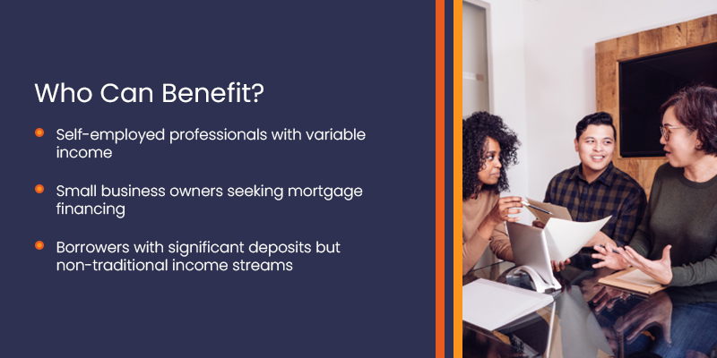 List of benefits for Bank Statements Loan