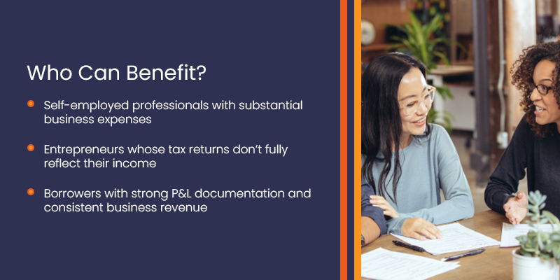 List of benefits for Profit and Loss Loan