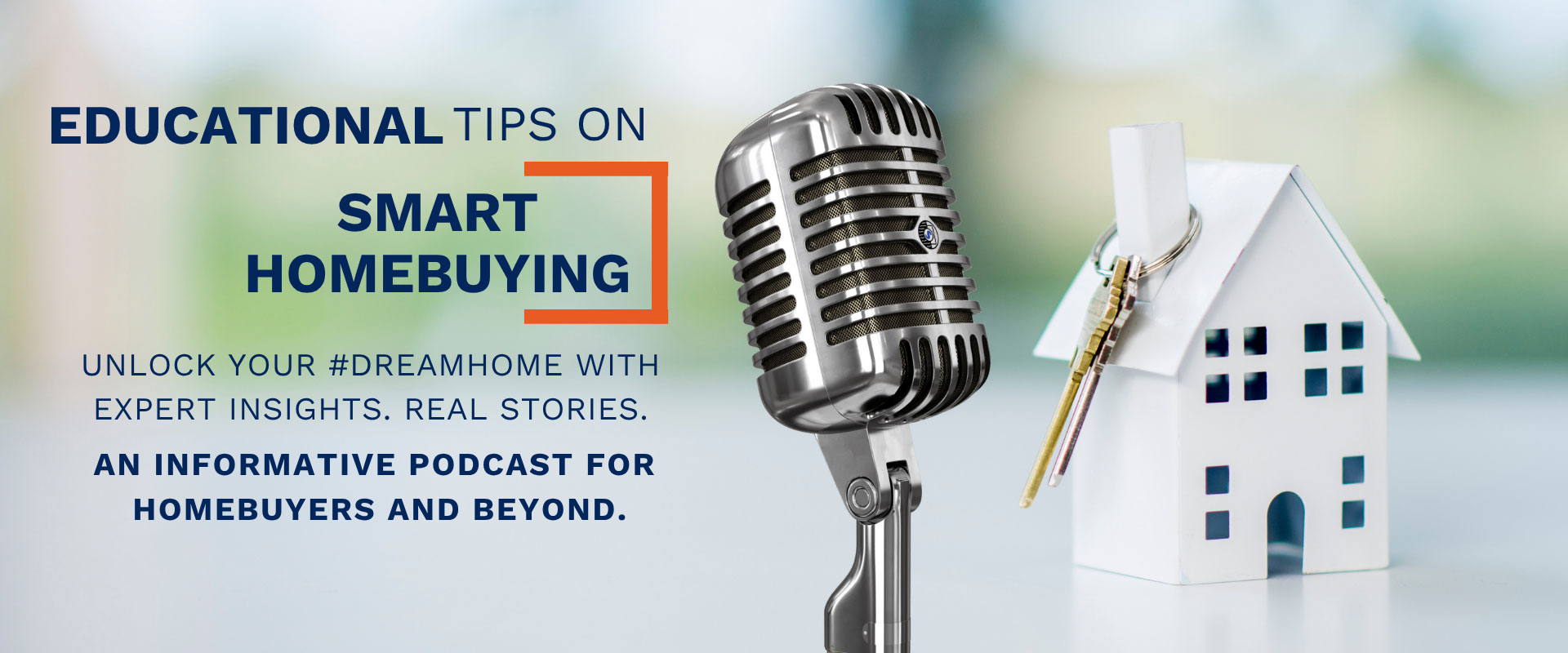 DMV podcast banner for smart homebuying